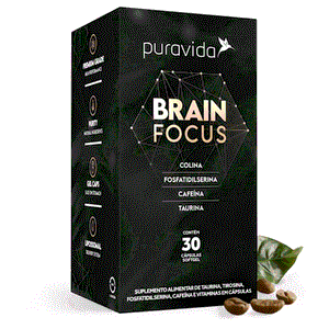 Brain Focus Puravida 30 Cápsulas