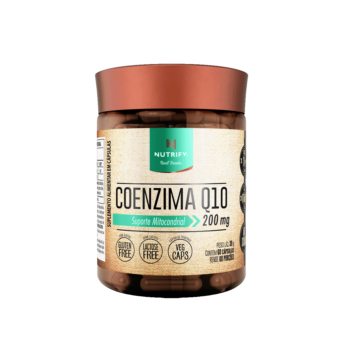Coenzima Q10 Nutrify 60 Cápsulas