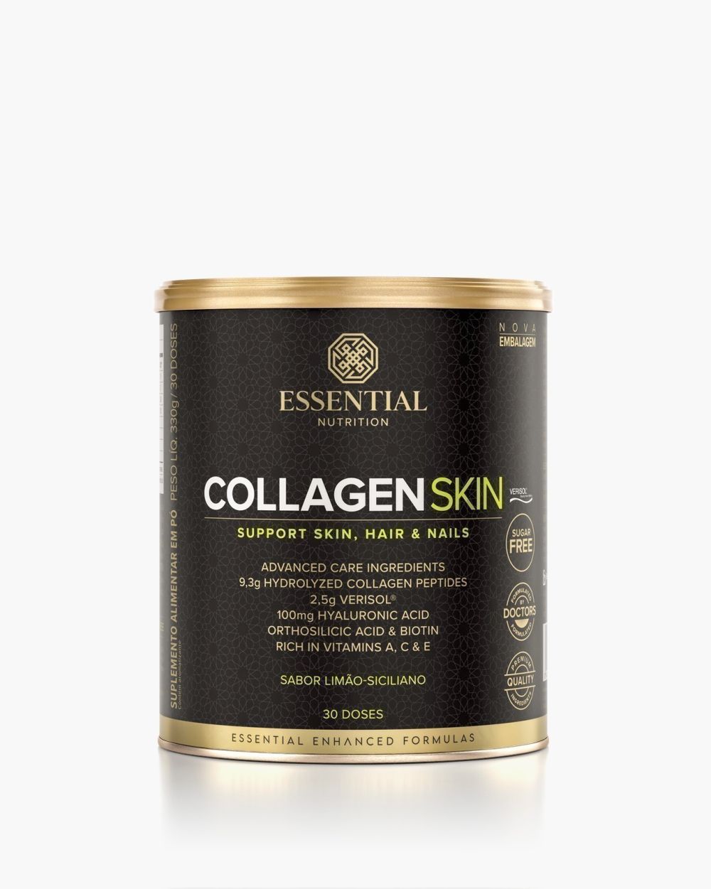 Collagen Skin Limão-Siciliano Essential Nutrition 330g
