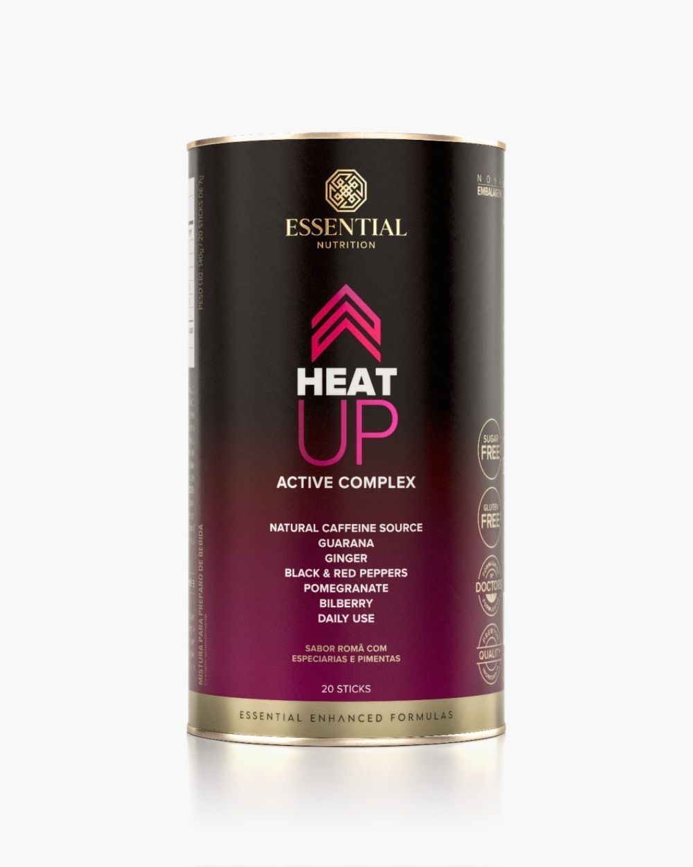 Heat Up Essential Nutrition 140g (20 sachês de 7g)