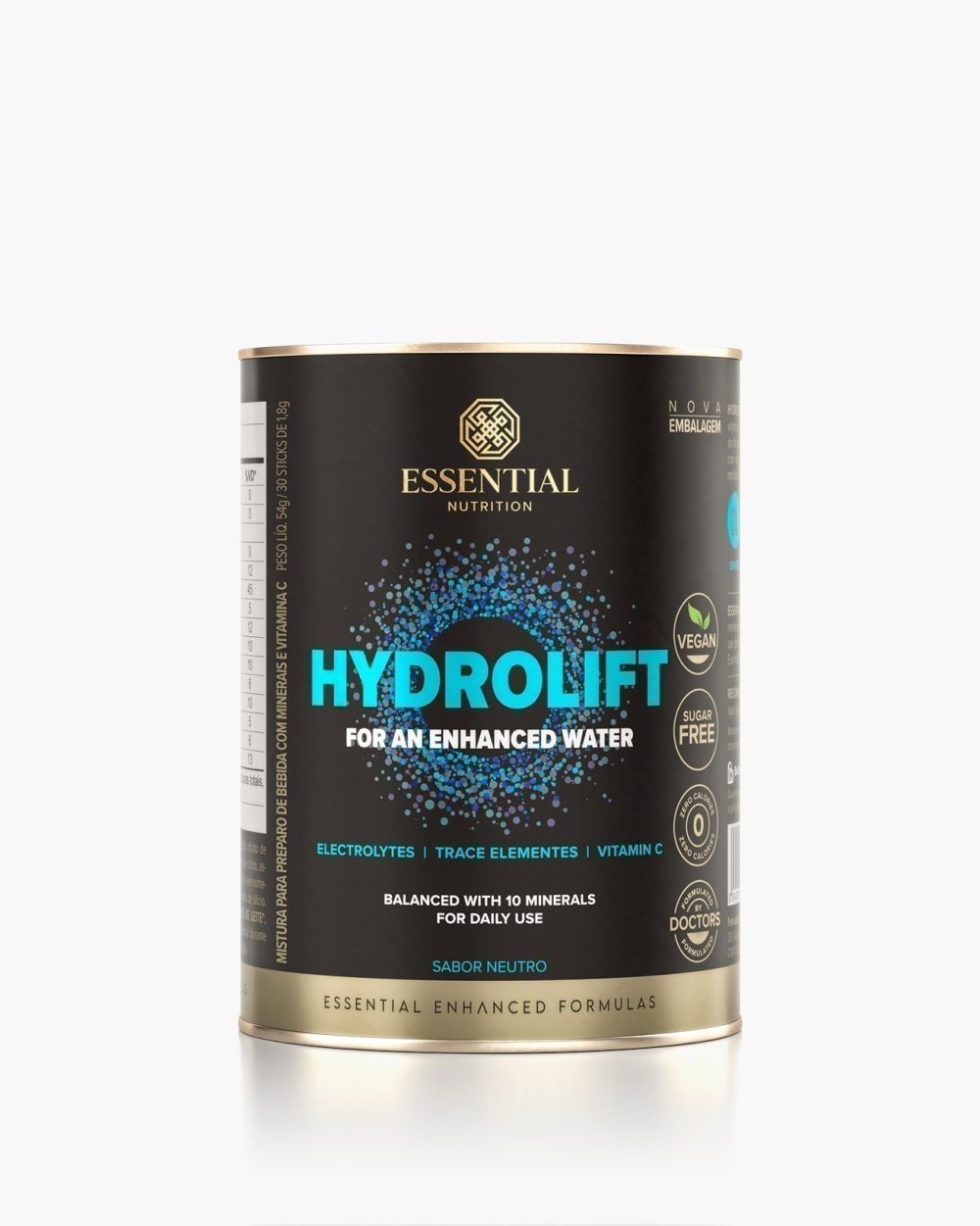 Hydrolift Neutro Essential Nutrition 54g (30 sachês de 1,8g)