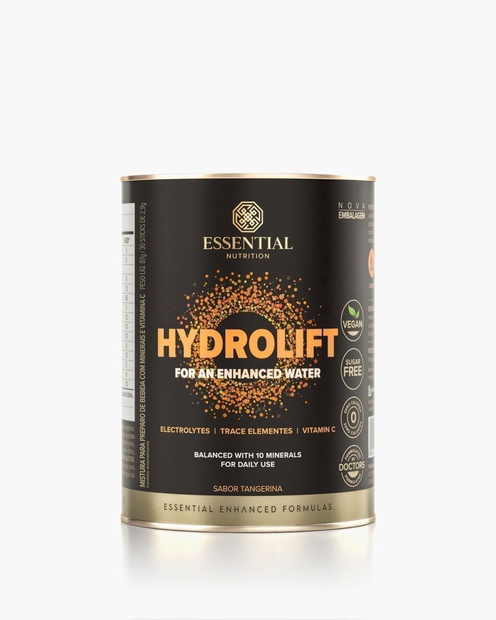 Hydrolift Tangerina Essential Nutrition 54g (30 sachês de 1,8g)