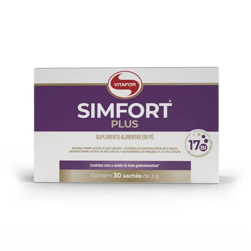 Probiótico Simfort Vitafor 30 Sachês