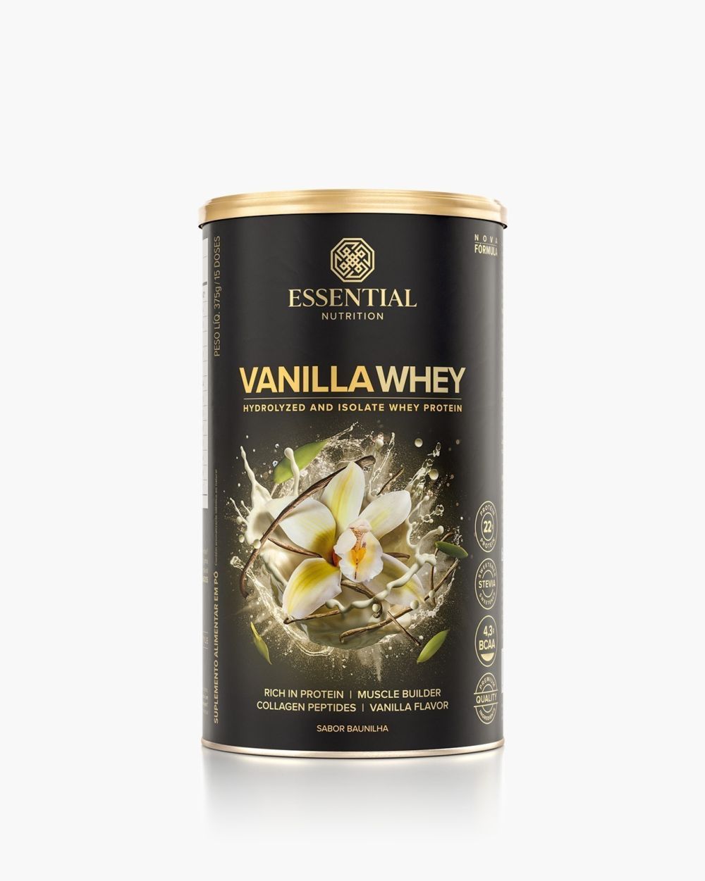 Vanilla Whey Essential Nutrition 375g