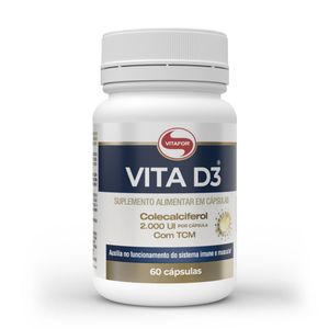 Vita D3 Vitafor 60 Cápsulas