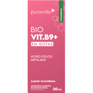 Bio Vit. B9+ em Gotas Puravida 20 ml