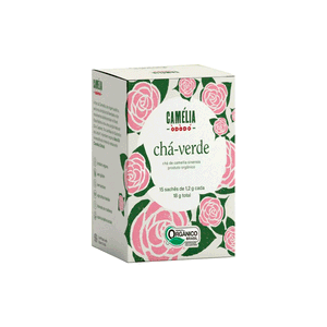 Chá Verde Orgânico Camélia Ódódó Iamaní 15 Sachês