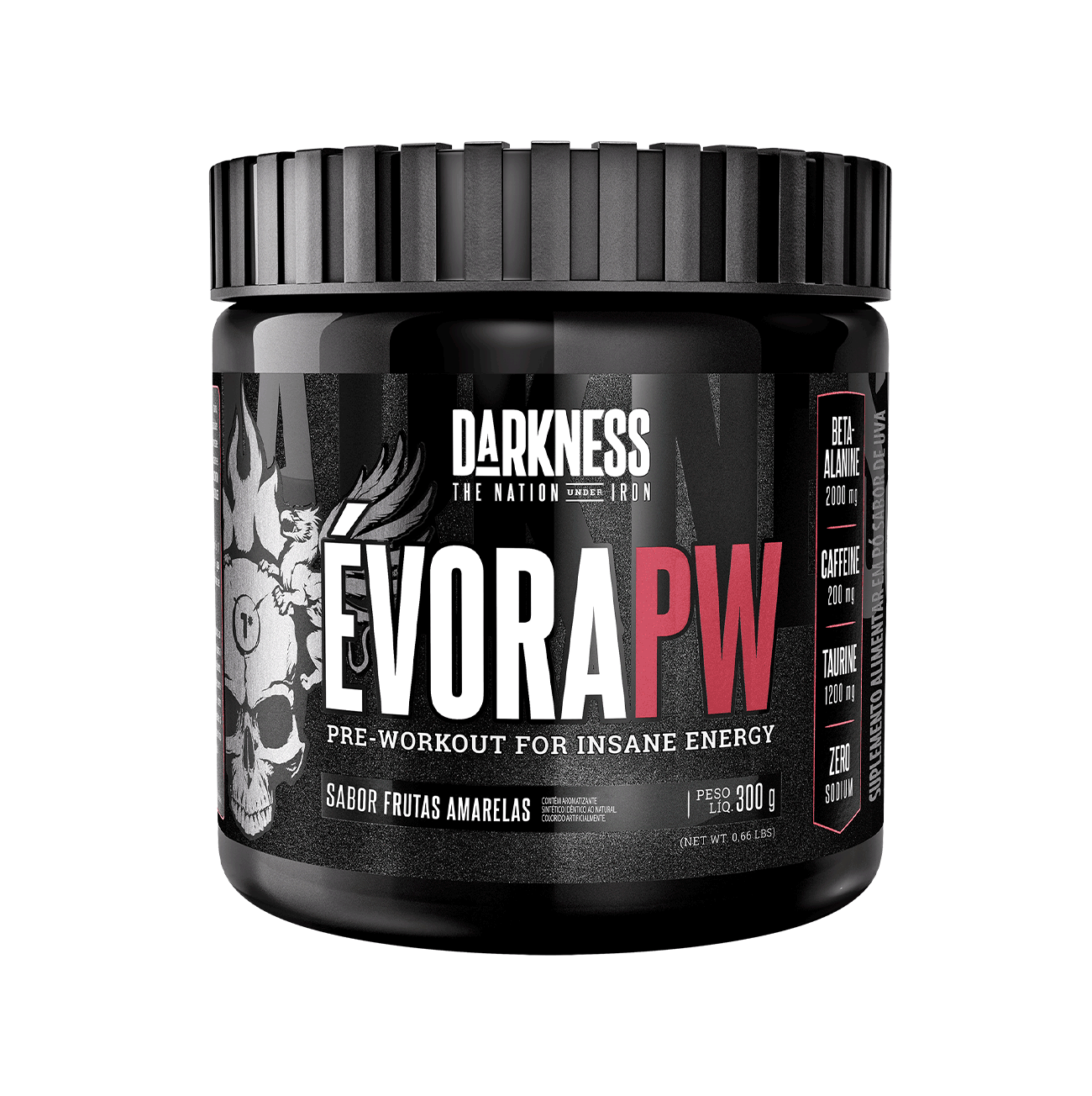Évora PW Sabor Frutas Vermelhas Darkness 300g