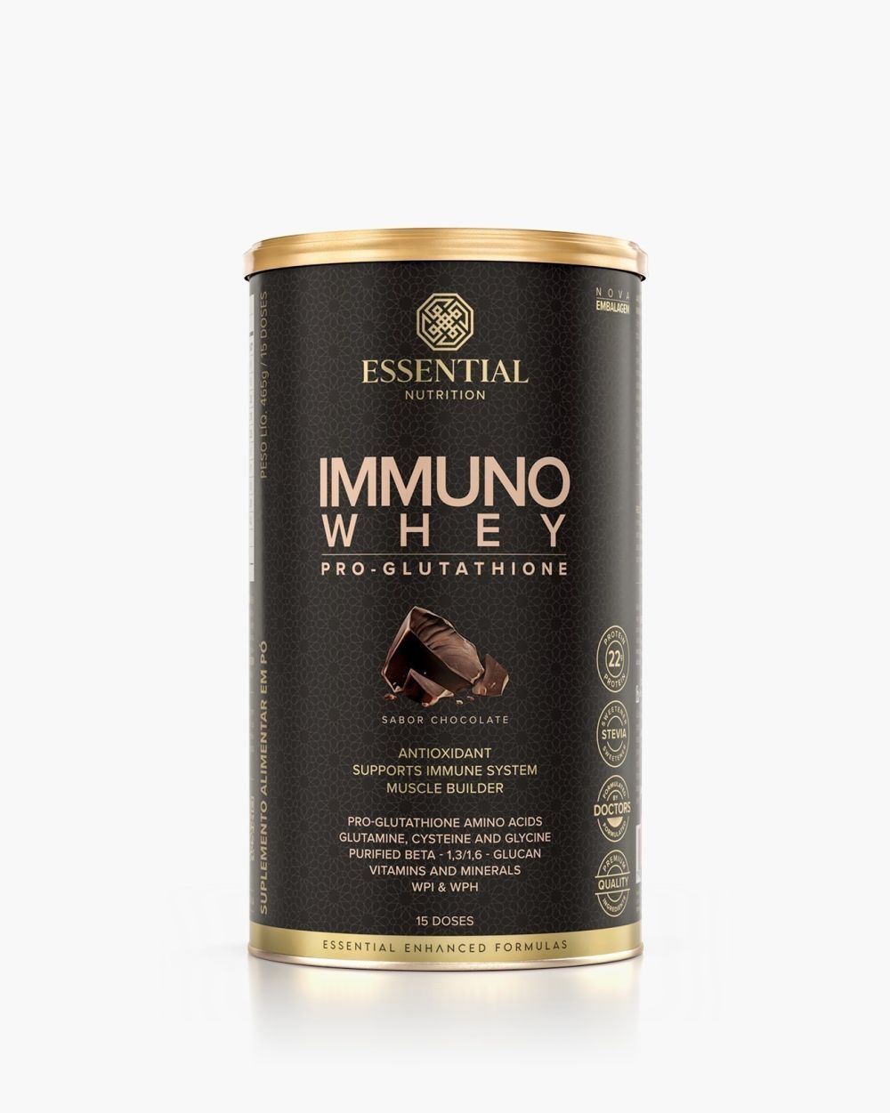 Immuno Whey Chocolate Essential Nutrition 465g