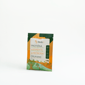 Proteína de Semente de Abóbora Crua Souly 34g