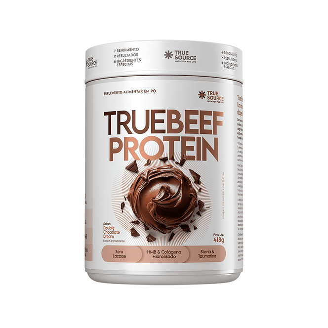Proteína True Beef Protein Chocolate 418g