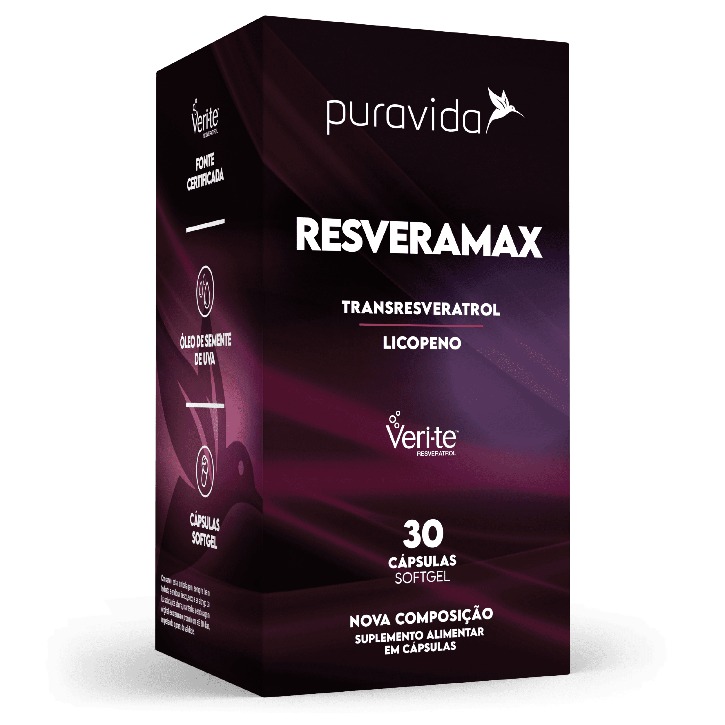 Resveramax Puravida 30 Cápsulas