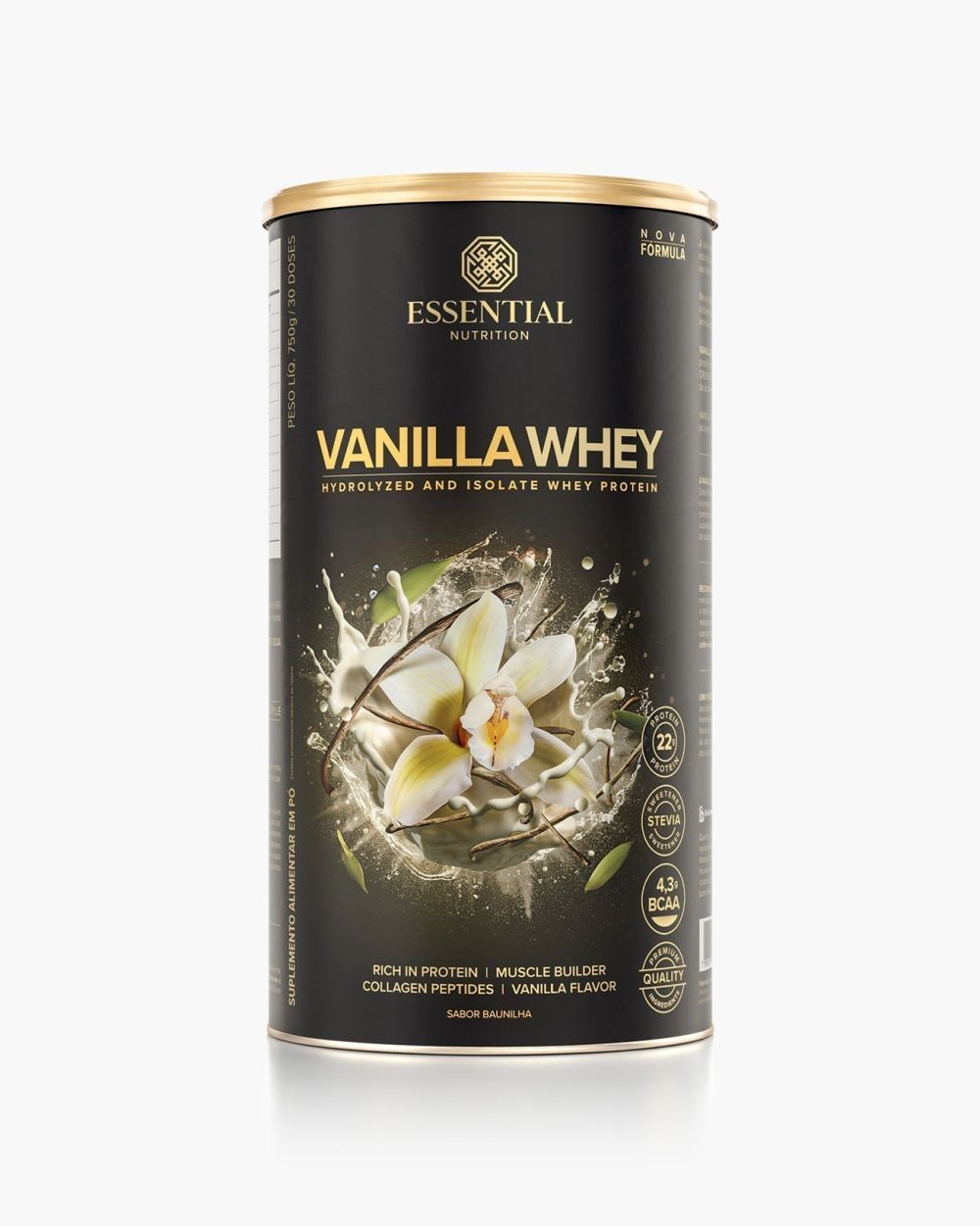 Vanilla Whey Essential Nutrition 750g
