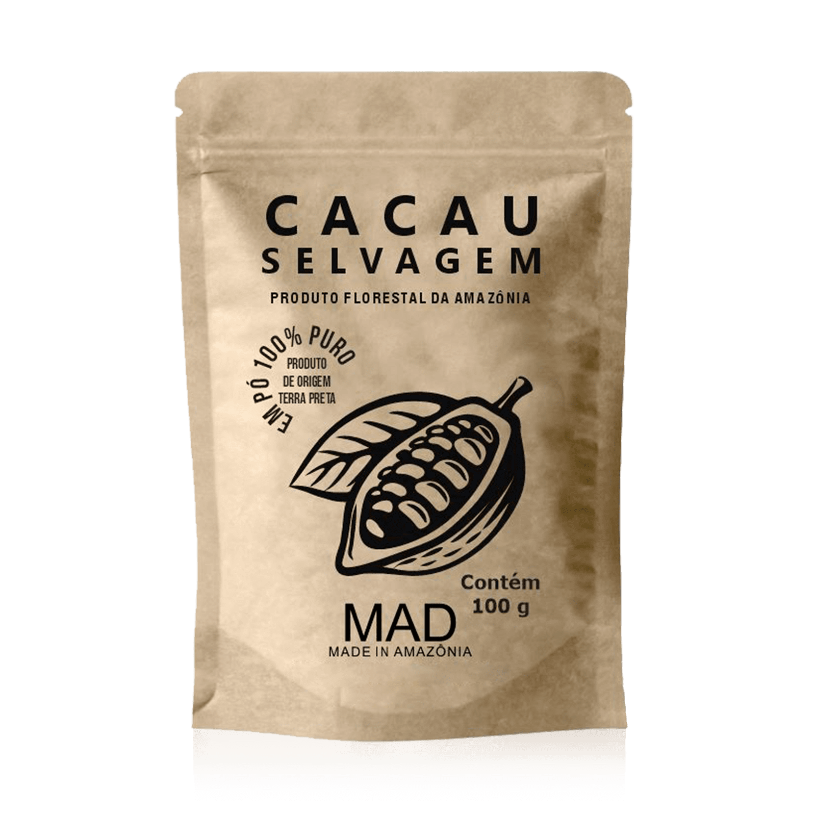 Cacau Selvagem da Amazônia MAD 100g