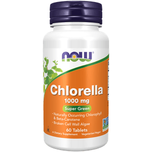 Chlorella 1000mg Now Foods 60 Tabletes