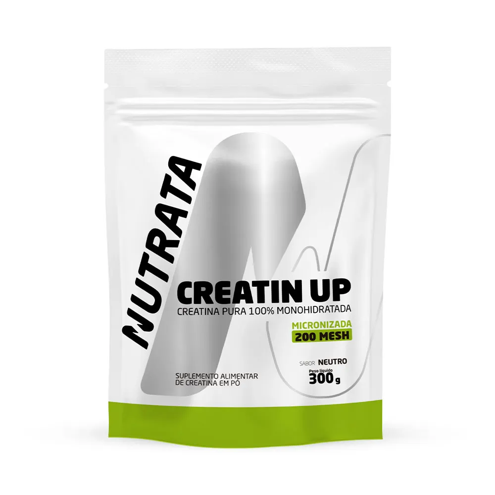 Creatina Pura 100% Monohidratada Nutrata Refil 300 g