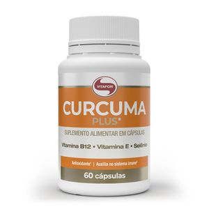 Cúrcuma Plus 500mg Vitafor 60 Cápsulas