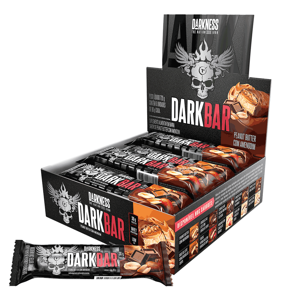 Dark Bar Peanut Butter Darkness 8 Unidades
