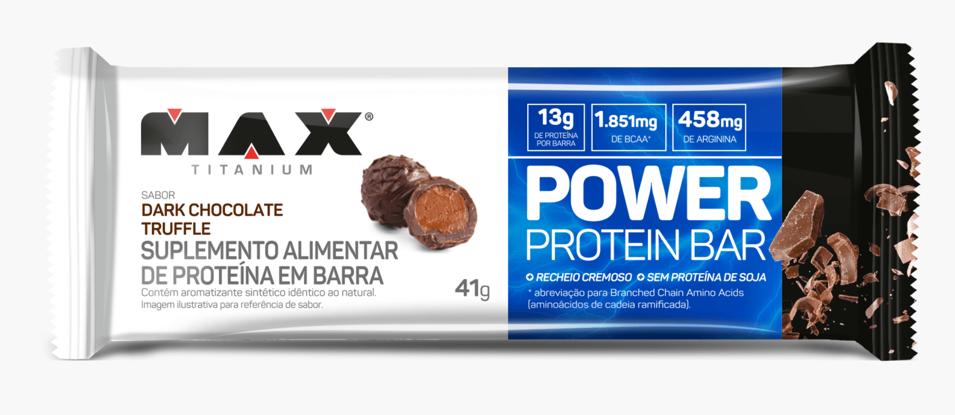 MAX Power Protein Bar Dark Chocolate Truffle Max Titanium 41g