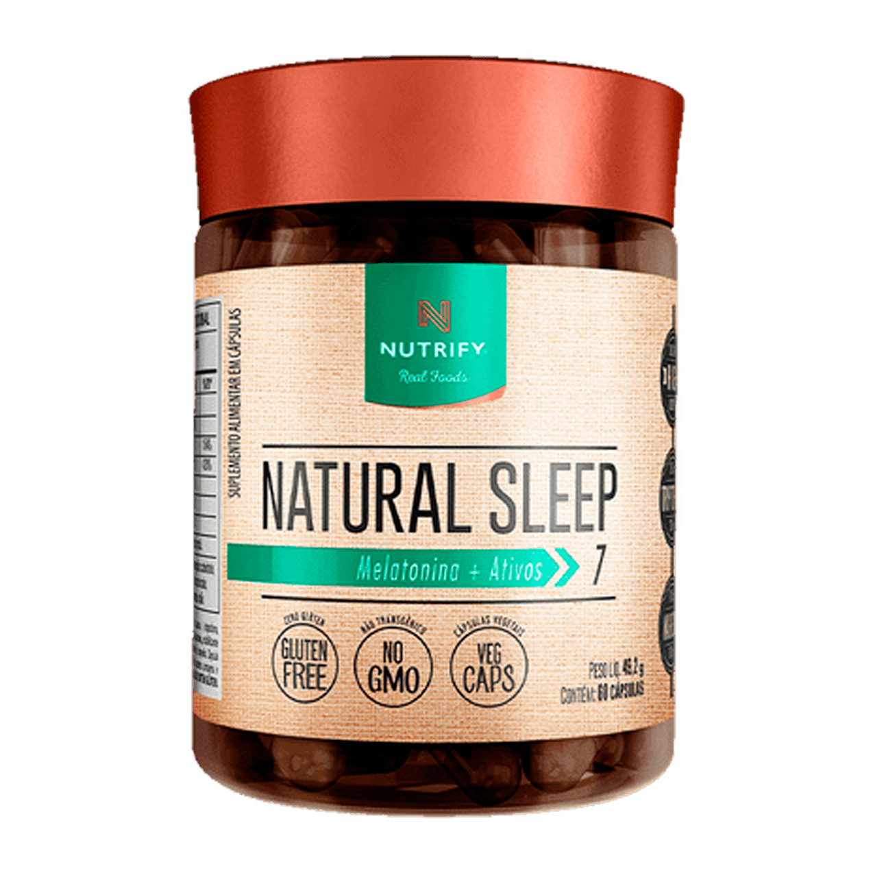 Natural Sleep Nutrify 60 Cápsulas