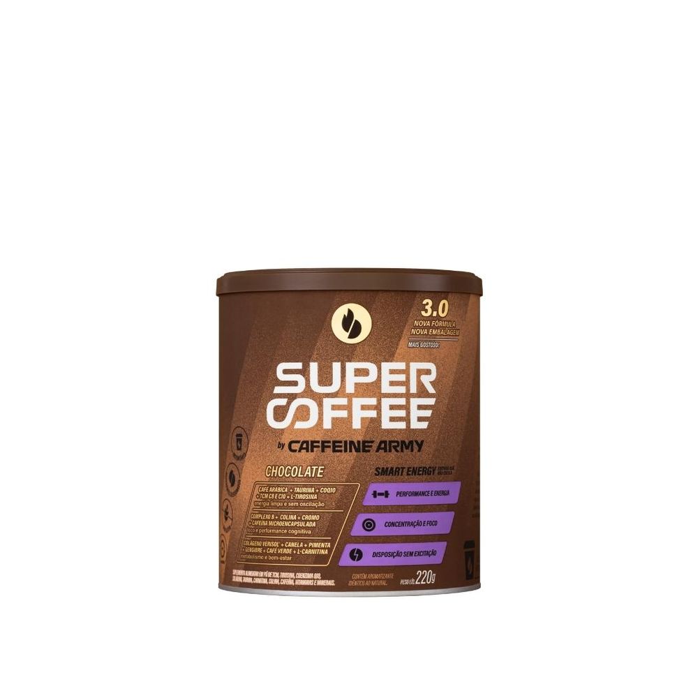 SuperCoffee 3.0 Chocolate Caffeine Army 220g
