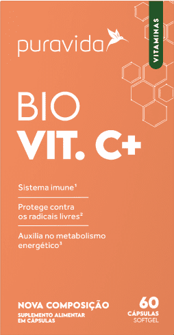 Vitamina C Lipossomal Puravida 60 Cápsulas