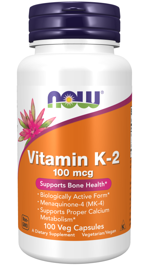 Vitamina K2 100mcg 100 Cápsulas