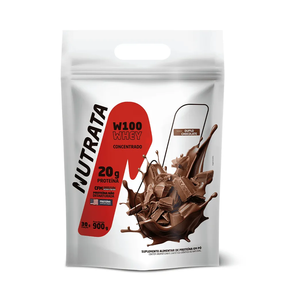W100 Chocolate Nutrata 900 g Refil