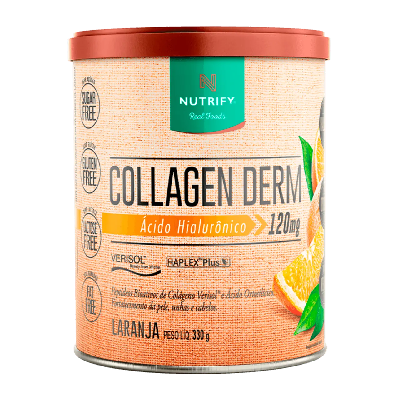 Collagen Derm Sabor Laranja 330g