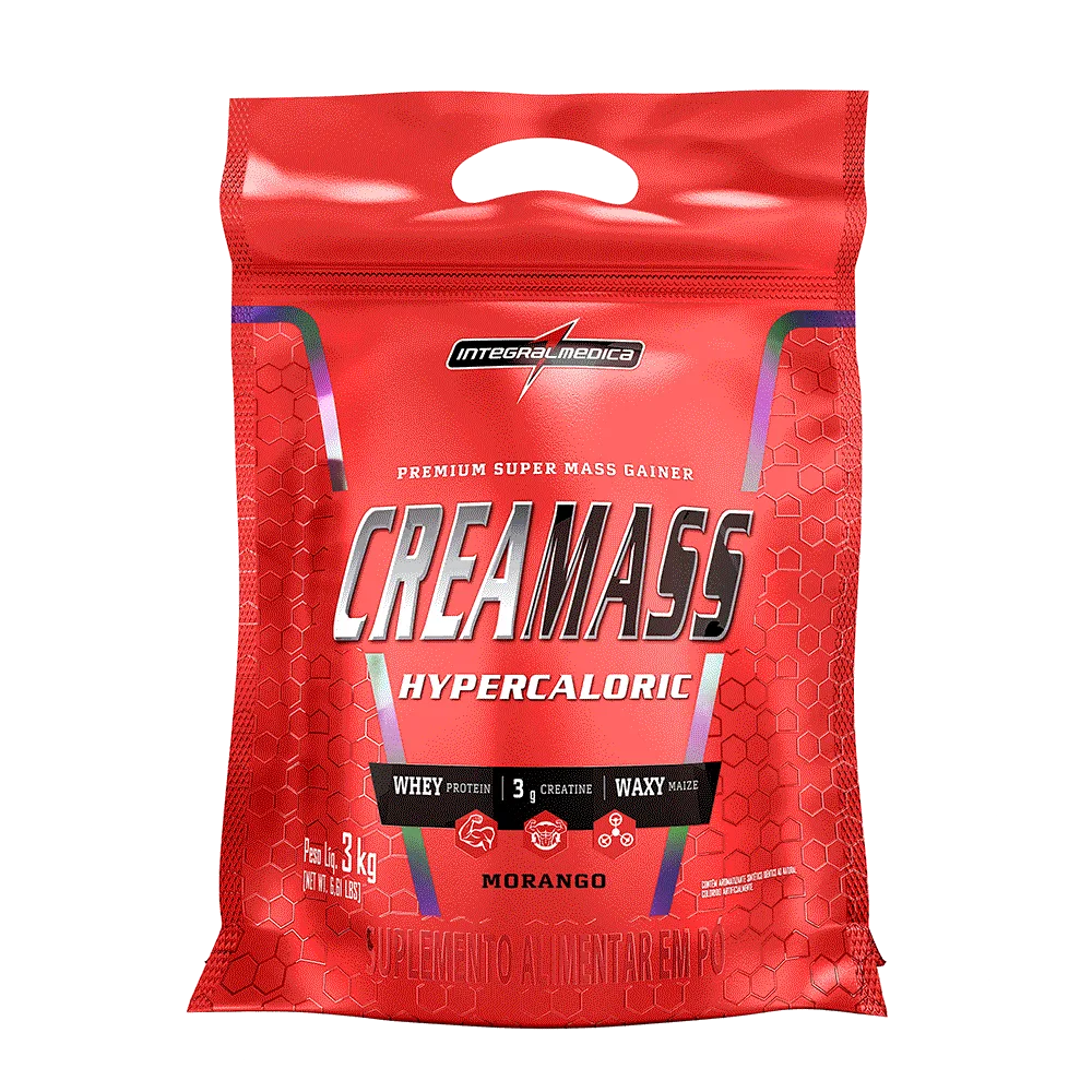 Creamass Morango Integralmedica 3kg Refil