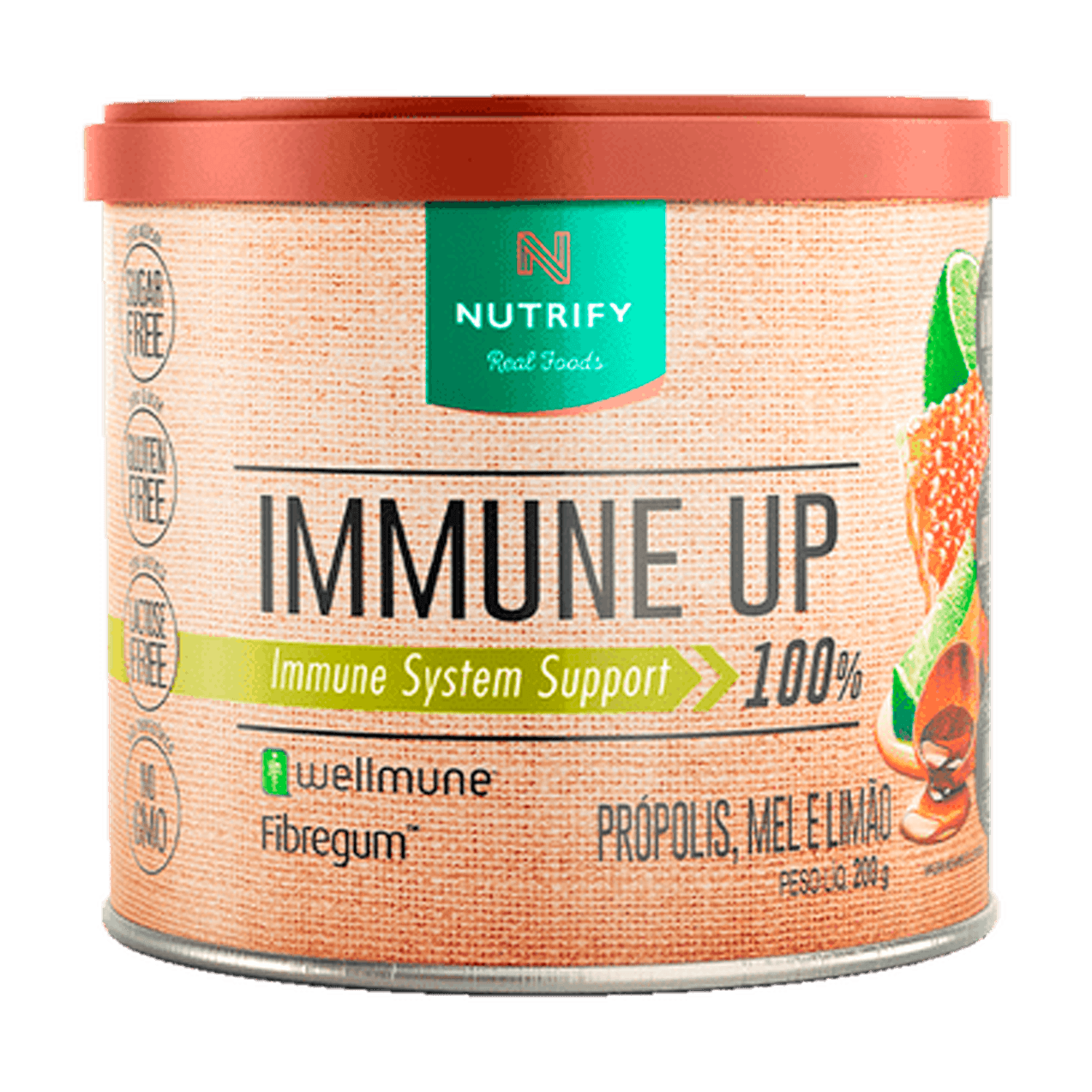 Immune Up Própolis, Mel e Limão Nutrify 200g