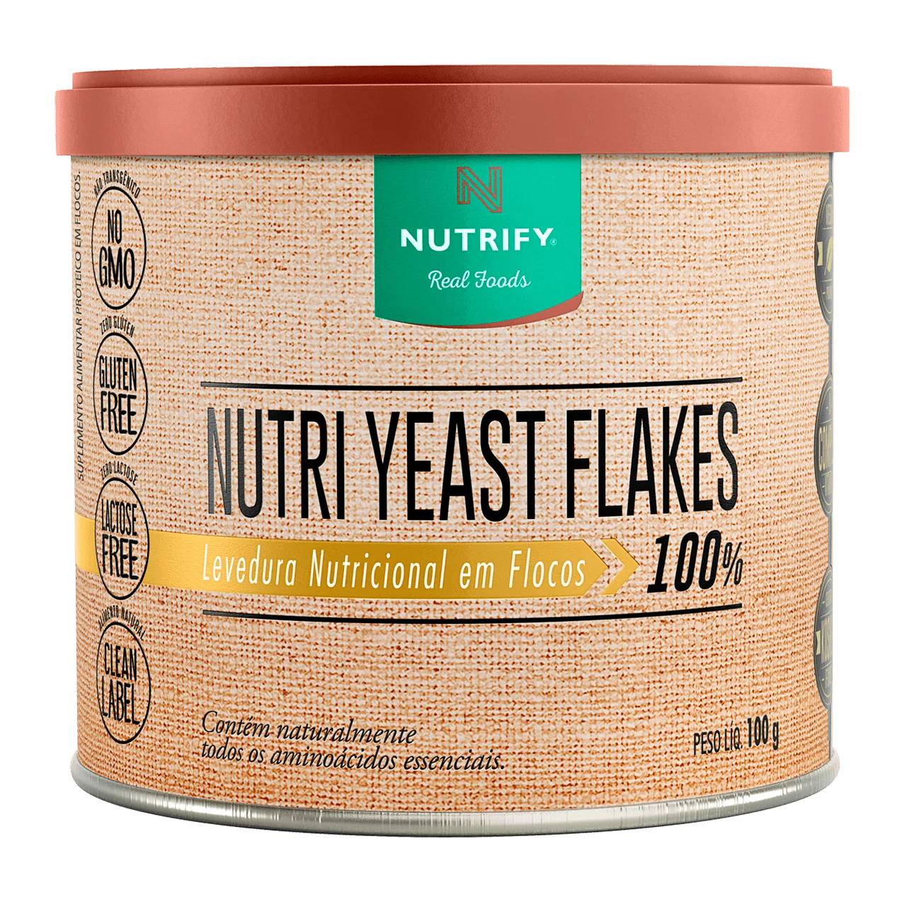 Levedura Nutricional Nutrify - Nutrition Yeast Flakes 100g