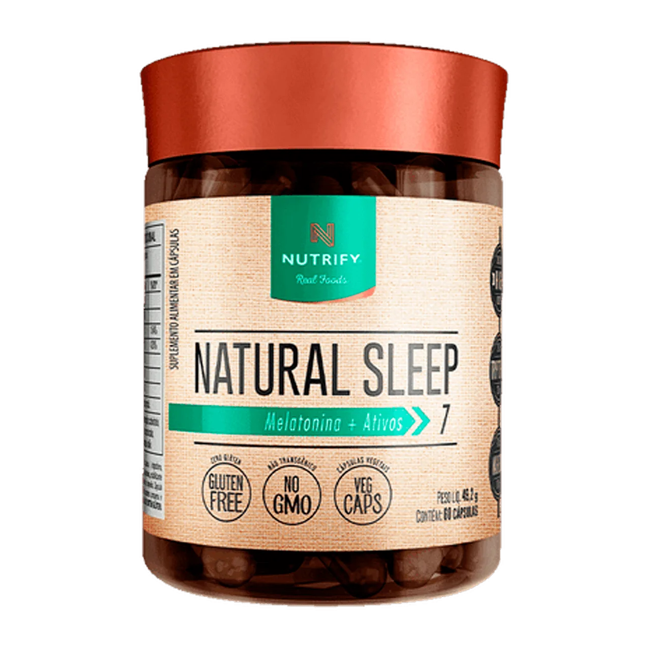 Natural Sleep Nutrify 60 Cápsulas