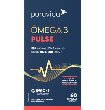 Ômega 3 Pulse 60 Cápsulas