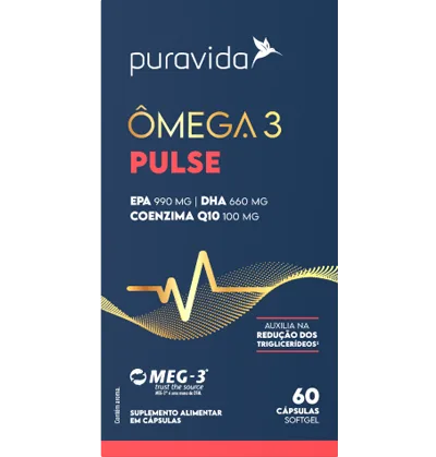 Ômega 3 Pulse 60 Cápsulas