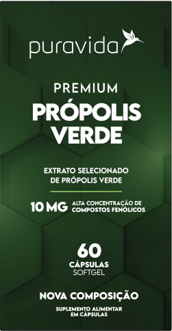 Premium Própolis Pura Vida 60 Cápsulas