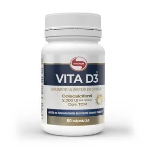 Vita D3 Vitafor 60 Cápsulas