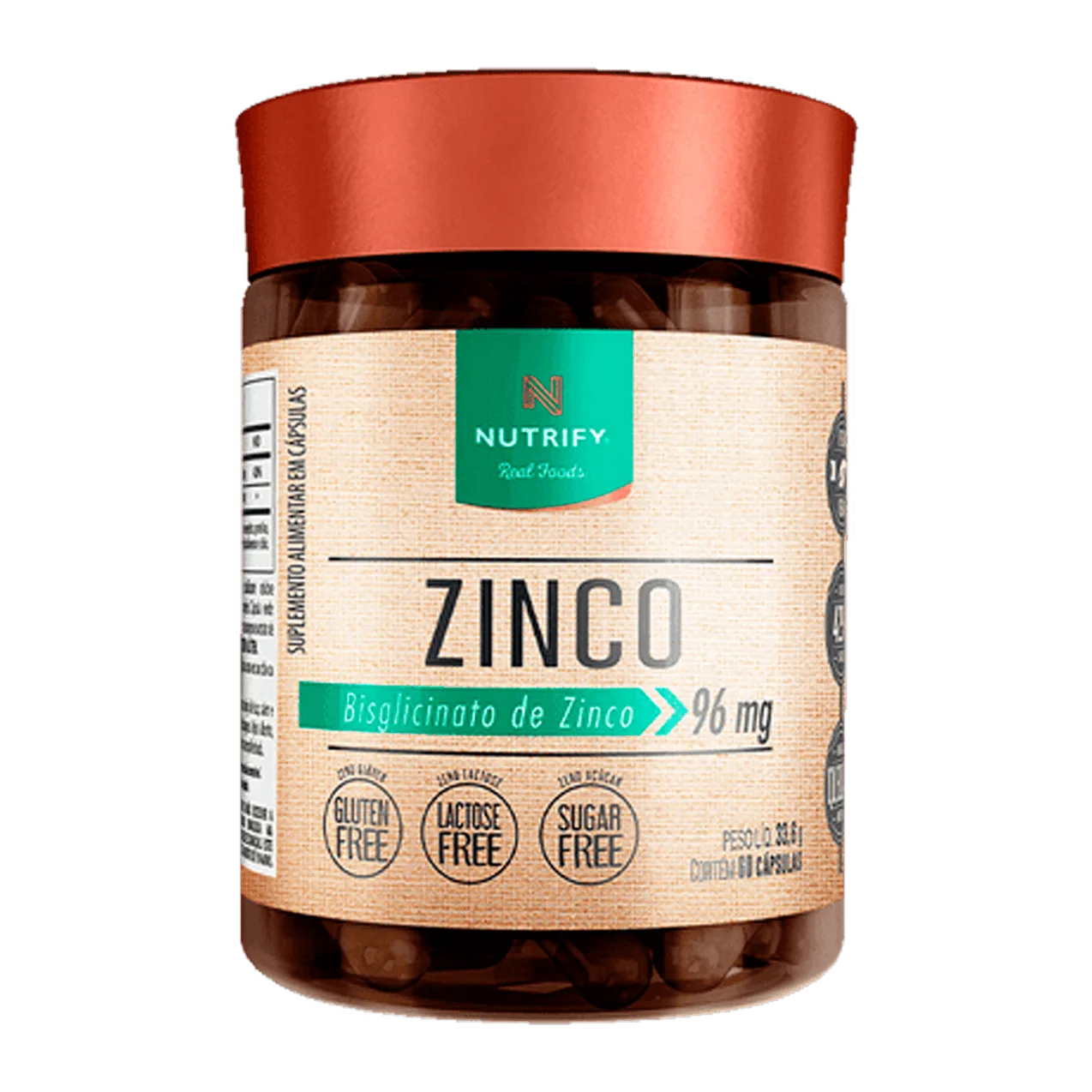 Zinco Nutrify 60 Cápsulas