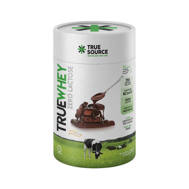 True Whey Zero Lactose Truffle 70% Cacau 900g True Source