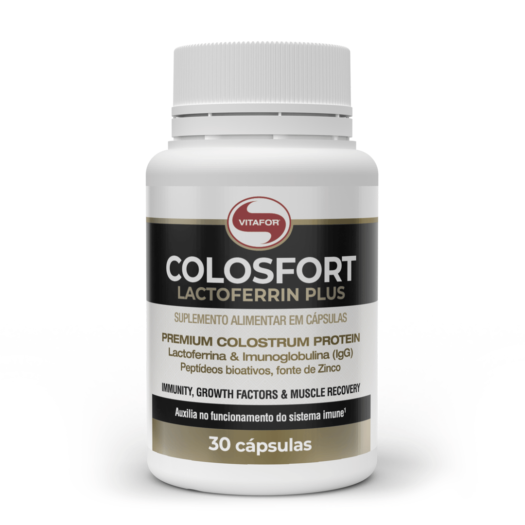 Colosfort Lactoferrin Plus Vitafor 30 Cápsulas