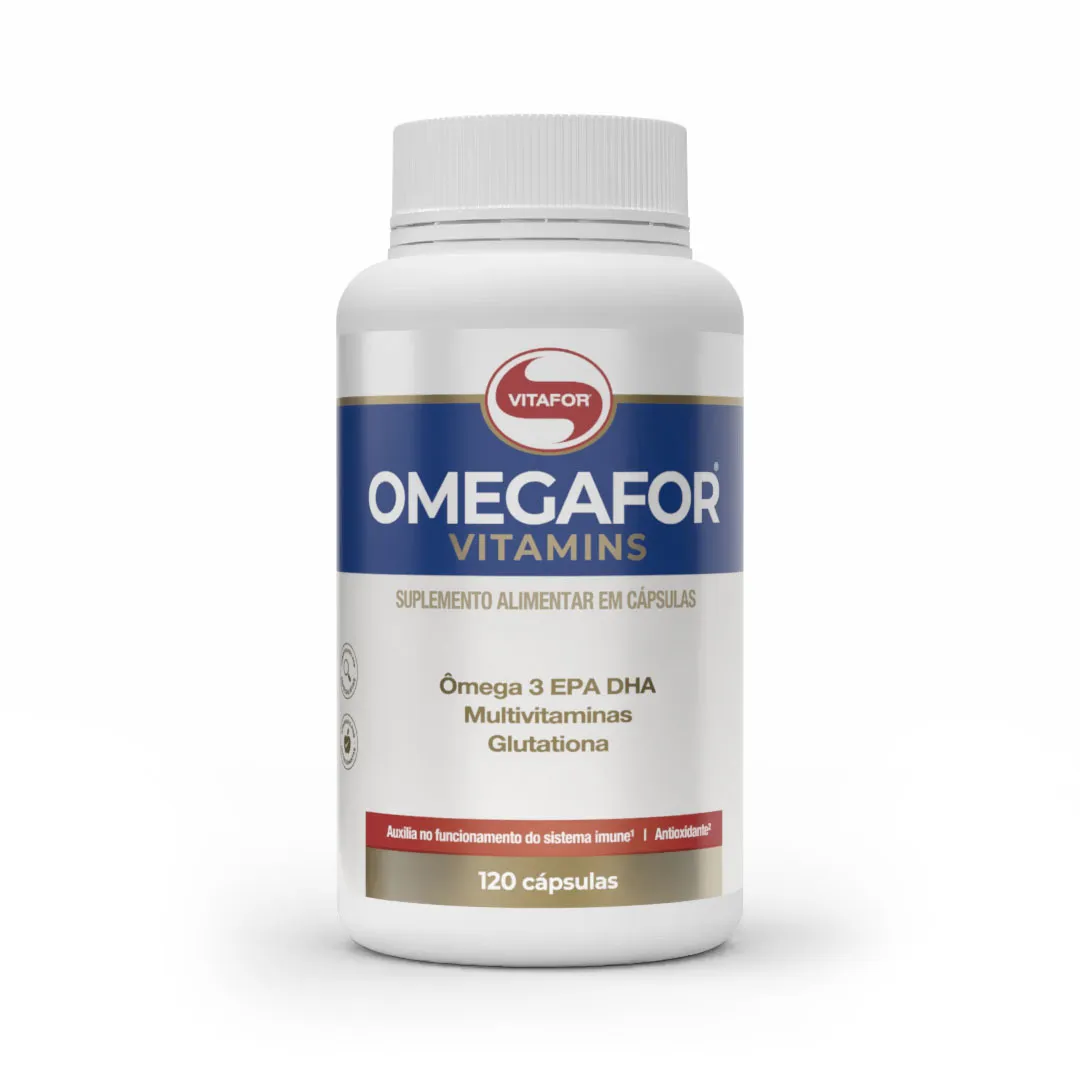 Omegafor Vitamins Vitafor 120 Cápsulas