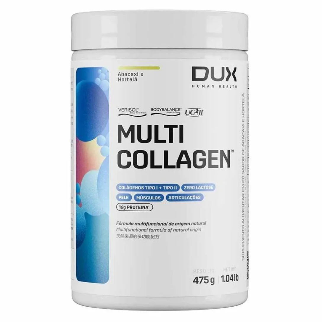 Multi Collagen Dux Abacaxi com Hortelã 475g