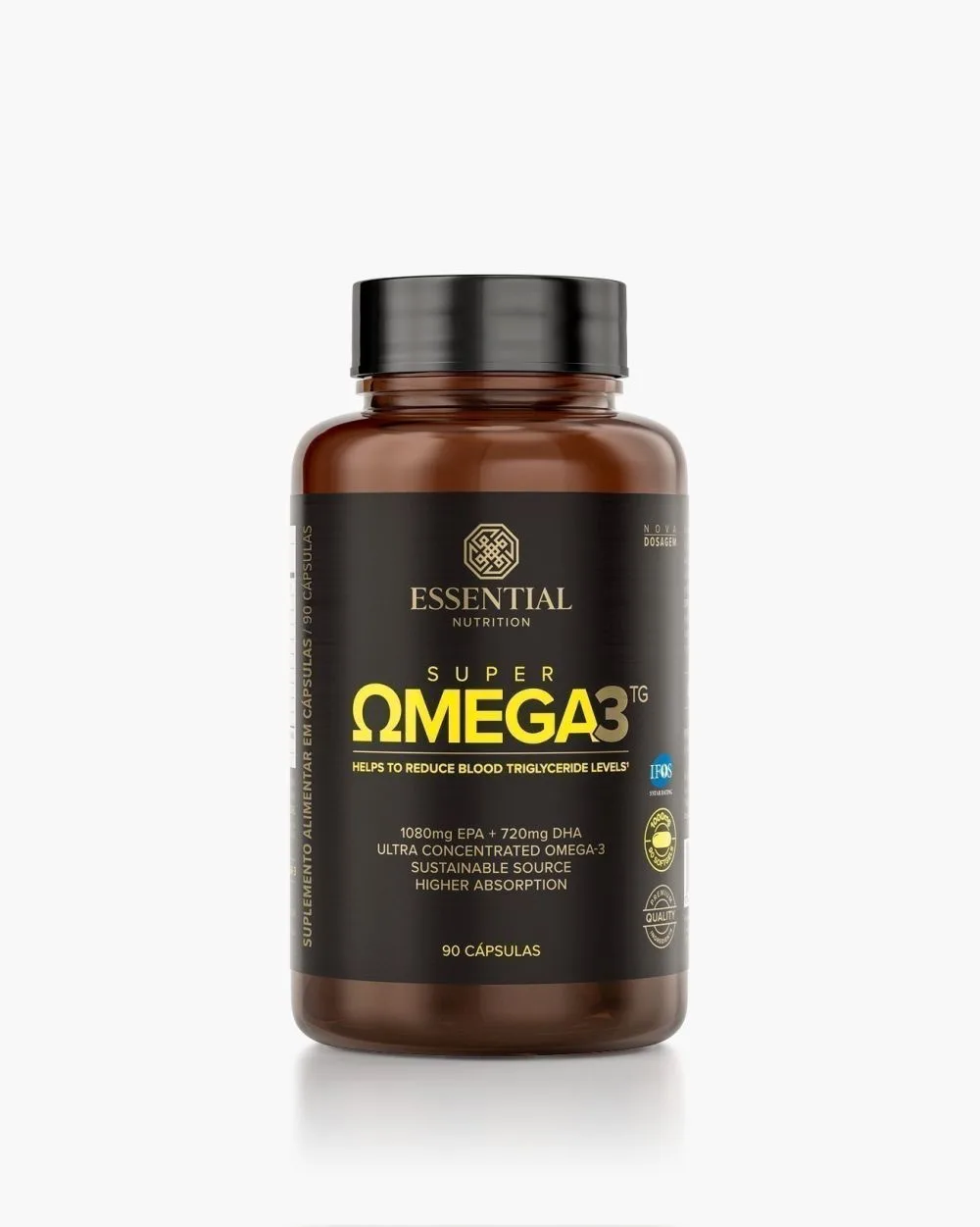 Super Ômega 3 TG Essential Nutrition 90 Cápsulas