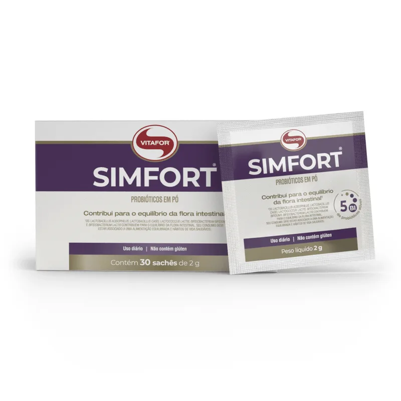 Probiótico Simfort Vitafor 30 Sachês