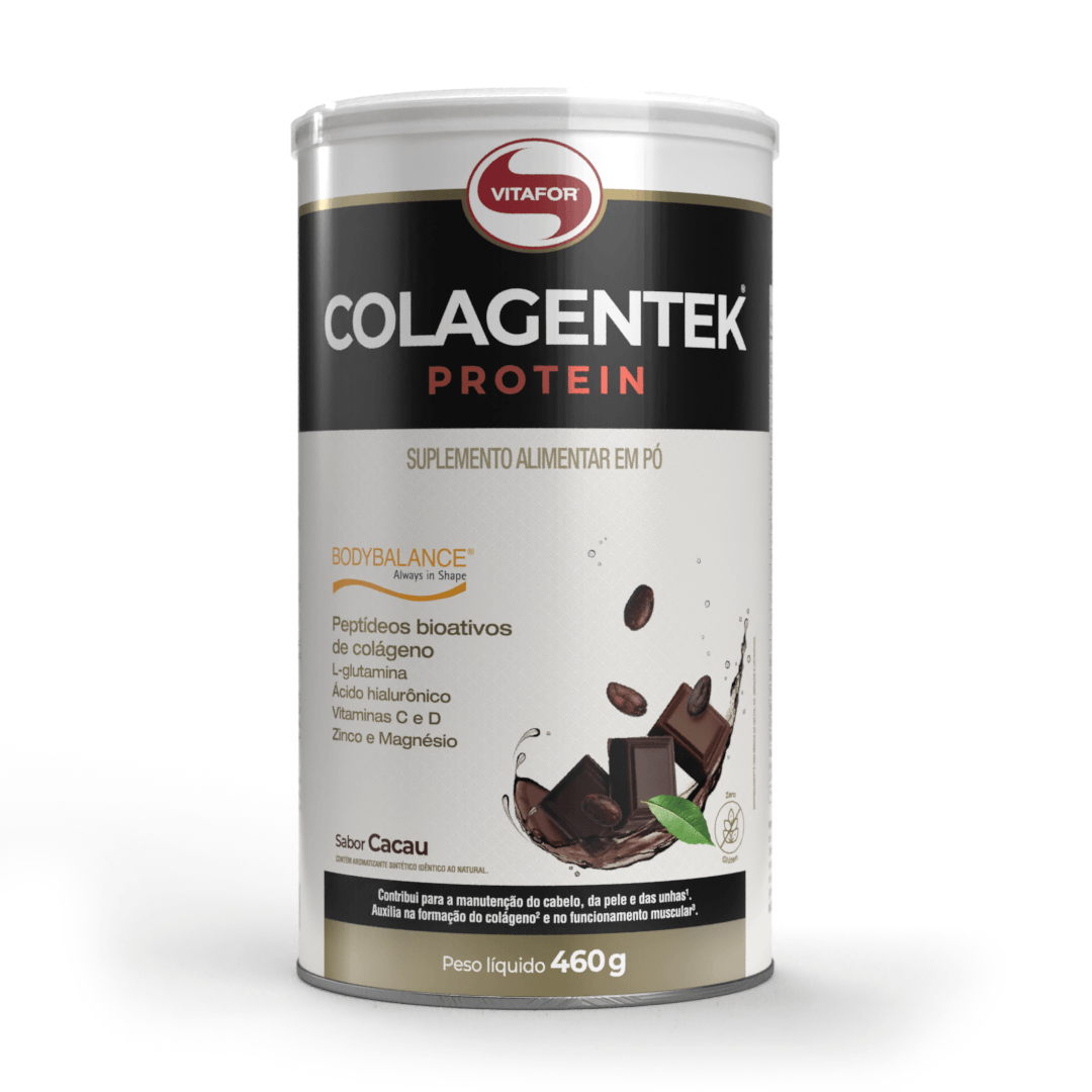Colagentek Protein Cacau Vitafor 460g