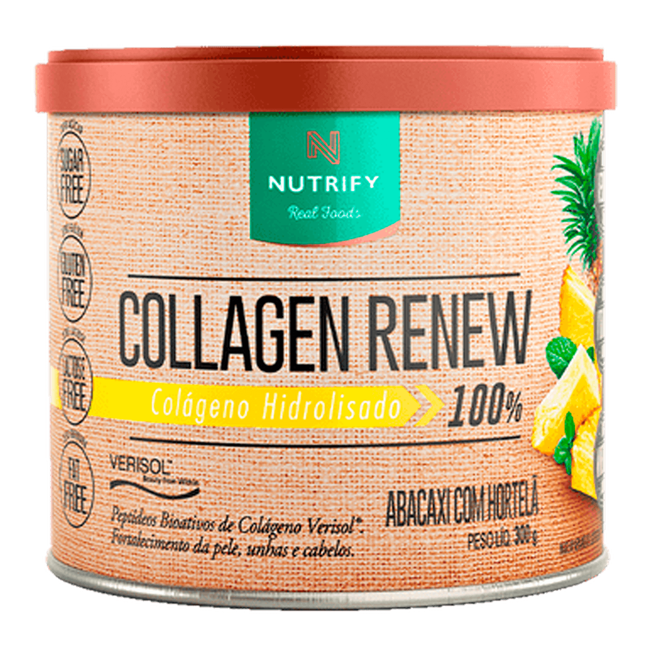 Collagen Renew Abacaxi com Hortelã da Nutrify 300g