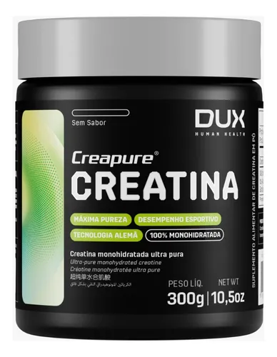 Creatina 100% Creapure DUX Human Health 300g
