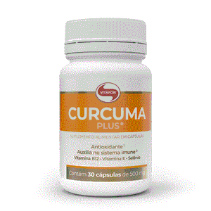 Cúrcuma Plus 500mg Vitafor 30 Cápsulas