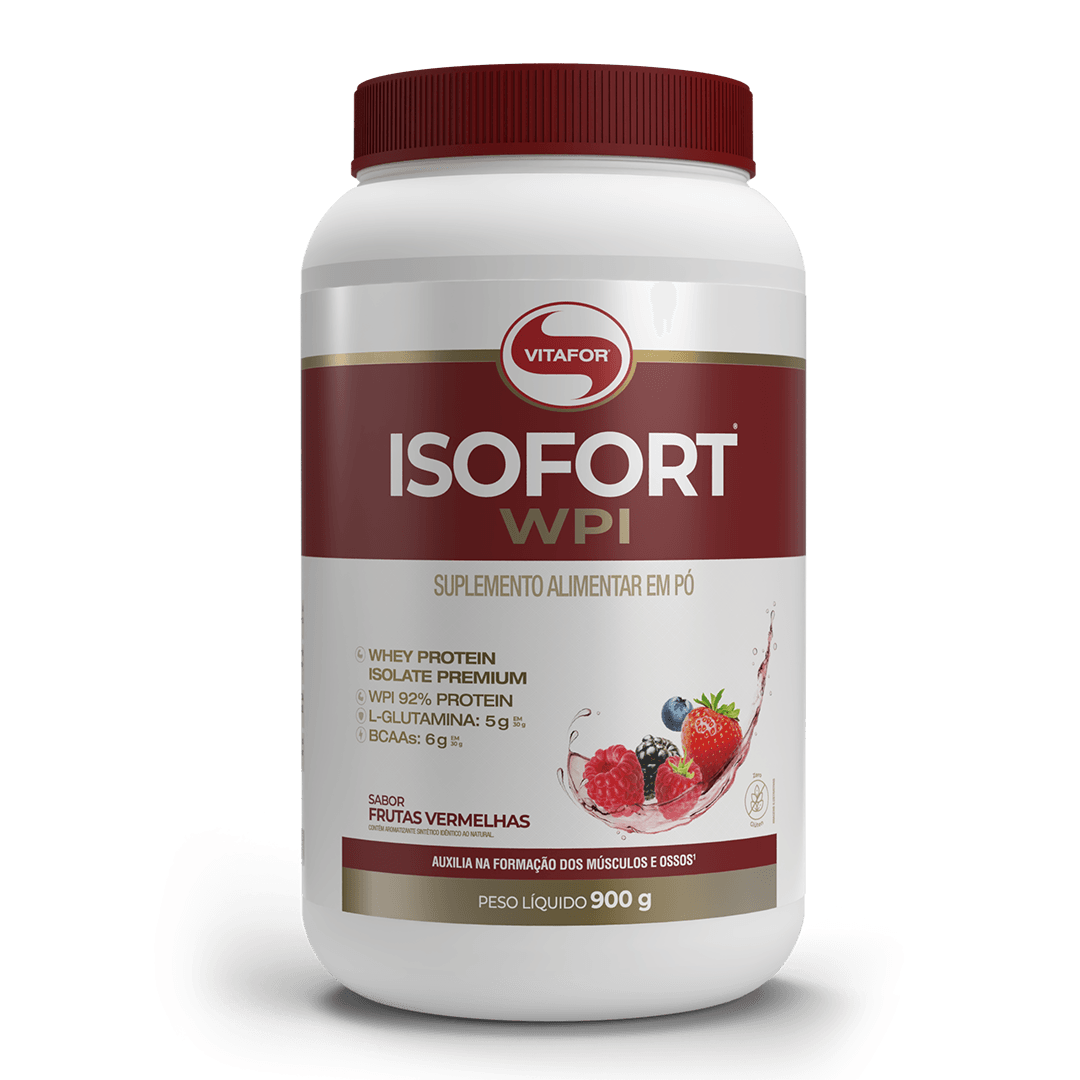 Isofort Frutas Vermelhas Vitafor 900g