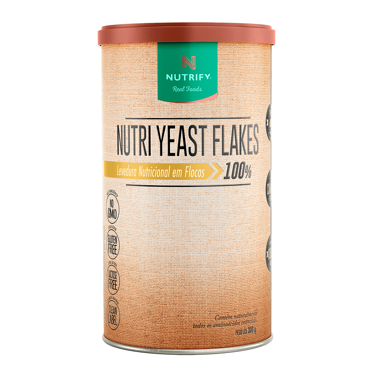 Levedura Nutricional Nutrify - Nutrition Yeast Flakes 300g